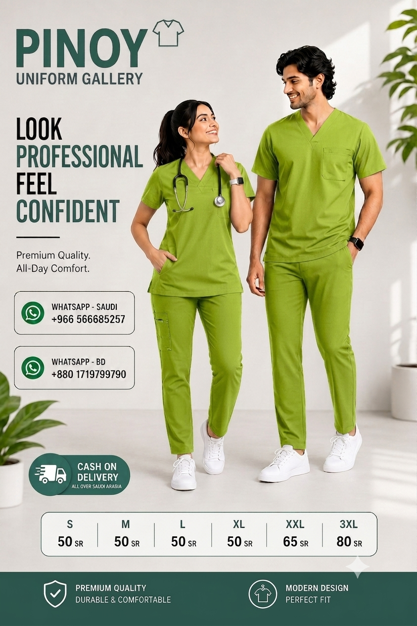 Classic Scrub Suit – Premium Medical Uniform